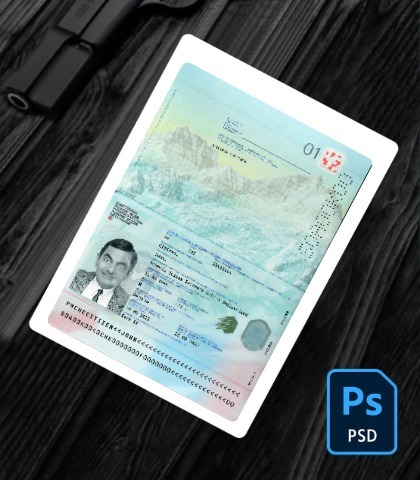 Switzerland new passport PSD